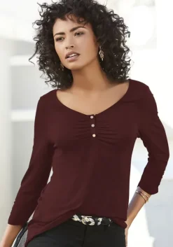 Best 3/4-Arm-Shirt Damenshirts