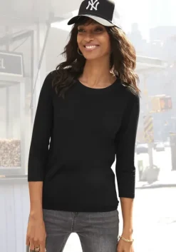 Clearance 3/4-Arm-Shirt Damenshirts
