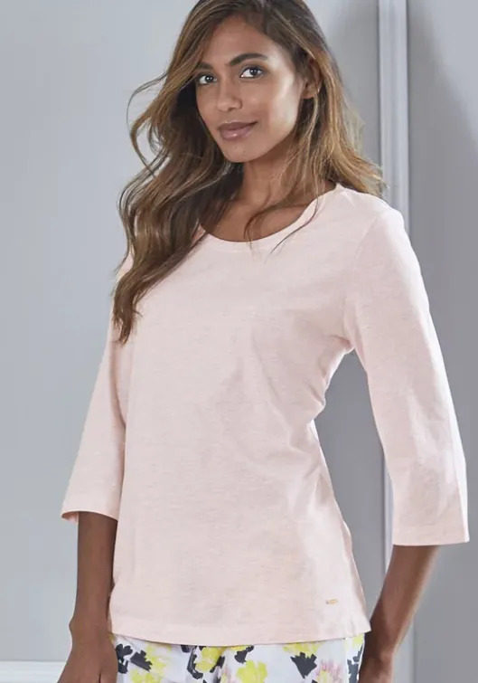 Discount 3/4-Arm-Shirt Nachhaltige Nachtwasche