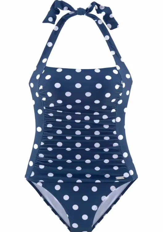 Online LASCANA Badeanzug Rauchblau