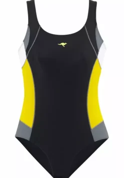Sale KangaROOS Badeanzug Schwarz-Gelb