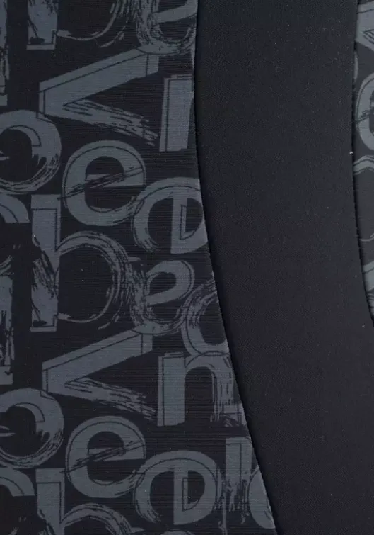 Discount Venice Beach Badeanzug"Karibik" Schwarz-Bedruckt