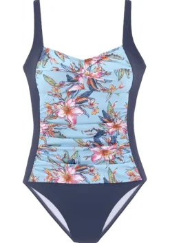 Sale LASCANA Badeanzug"Malia" Hellblau-Bedruckt
