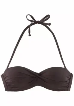 Outlet LASCANA Bandeau-Bikini-Top"Italy" Braun