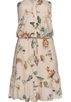 Best Buffalo Bandeaukleid Beige-Bedruckt