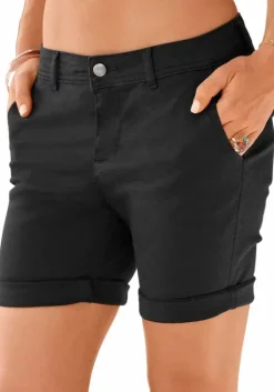 LASCANA Bermudas Schwarz