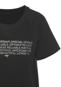 Sale KangaROOS Bigshirt Schwarz
