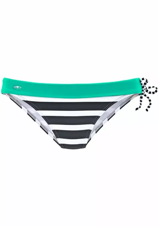 New KangaROOS Bikini-Hose"Anita" Schwarz-Weis