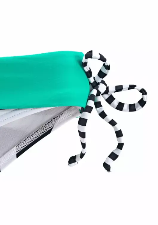 New KangaROOS Bikini-Hose"Anita" Schwarz-Weis