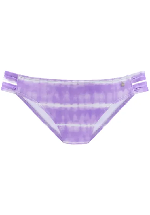 Discount s.Oliver Bikini-Hose"Enja" Lila-Weis