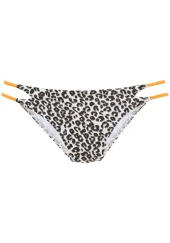 Outlet Buffalo Bikini-Hose"Kitty" Braun-Bedruckt