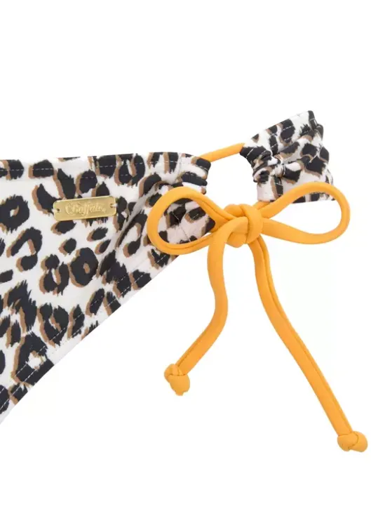 Clearance Buffalo Bikini-Hose"Kitty" Braun-Bedruckt