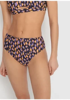 New LSCN by LASCANA Bikini-Hose"Lavista" Schwarz Bedruckt