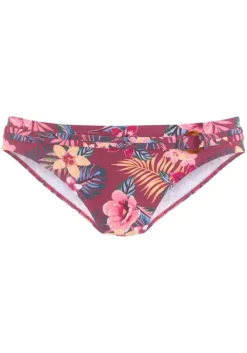 Online s.Oliver Bikini-Hose"Marika" Rostrot-Bedruckt