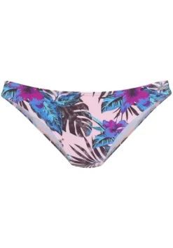 Hot Venice Beach Bikini-Hose"Marly" Rosa-Bedruckt