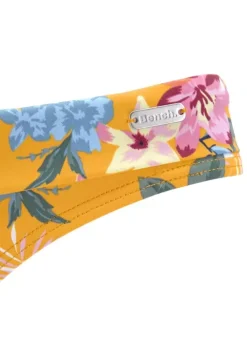 Online Bench. Bikini-Hose"Maui" Gelb-Bedruckt