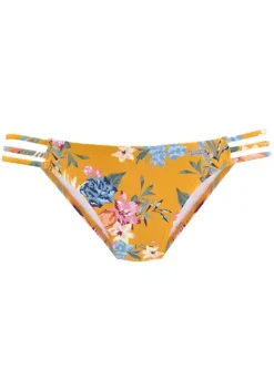 Bench. Bikini-Hose"Maui" Gelb-Bedruckt