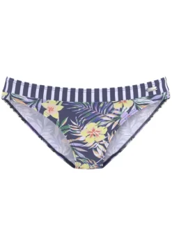 Sale Venice Beach Bikini-Hose"Summer" Marine-Zitrone