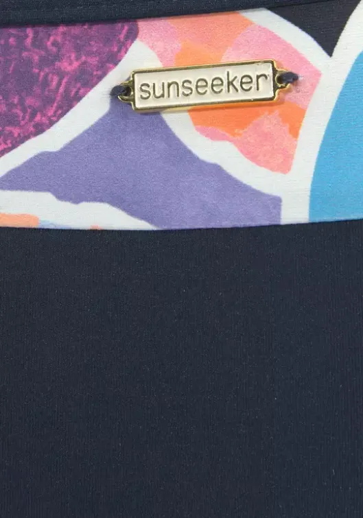 Outlet Sunseeker Bikini-Hose"Tahiti" Marine-Bedruckt