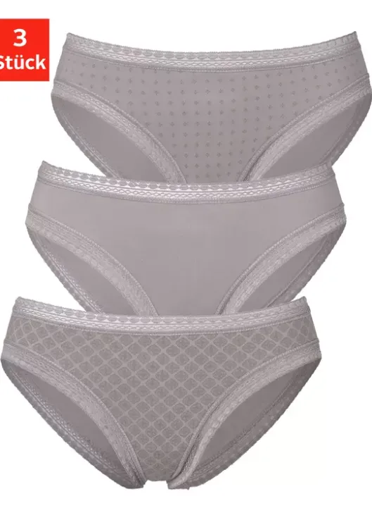 Outlet LASCANA Bikinislip Taupe