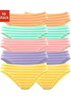 Outlet petite fleur Bikinislip Orange, Grun, Rosa, Lila, Gelb