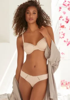 Outlet Nuance Bikinislip Toffee+Schwarz