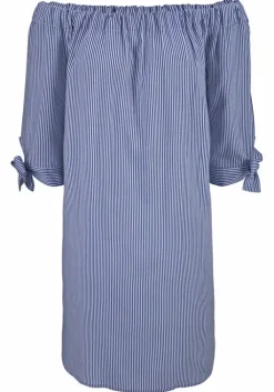 Best LASCANA Blusenkleid Blau-Weis