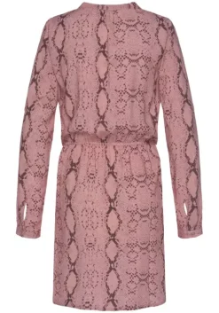 Hot Buffalo Blusenkleid Rose-Bedruckt