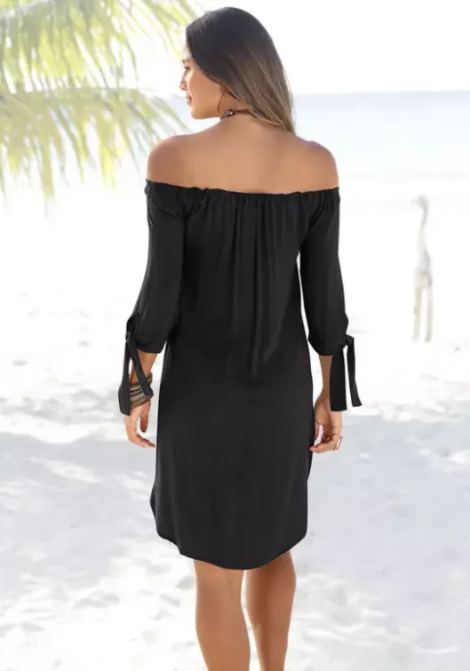 Clearance Blusenkleid Strandkleider