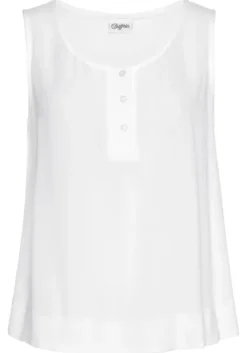 Outlet Buffalo Blusentop Weis