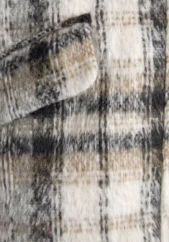 Hot Buffalo Bomberjacke Creme-Braun-Schwarz