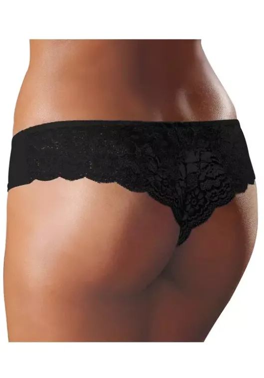 Online LASCANA Brasilslip Schwarz, Weis