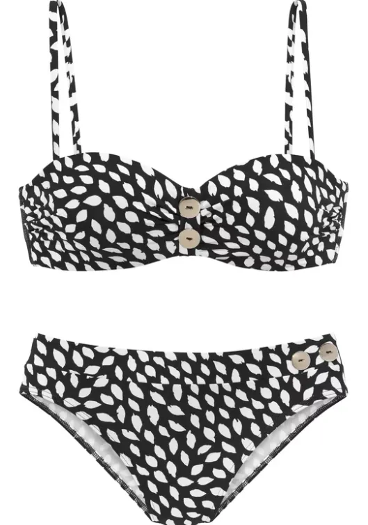 Outlet Bugel-Bandeau-Bikini"Konfetti" Bandeau-Bikinis