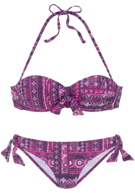 Sale Bugel-Bandeau-Bikini"Medley" Bandeau-Bikinis