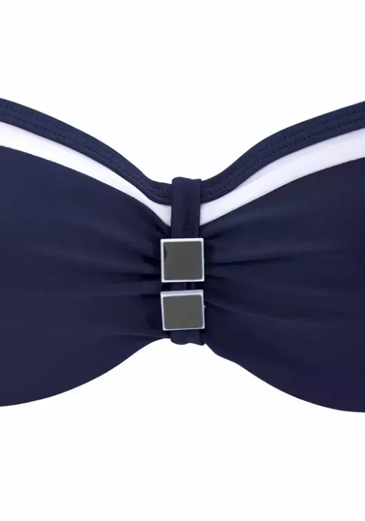 Hot Bugel-Bandeau-Bikini"Yacht" Nachhaltige Bademode