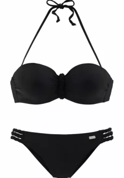 Outlet Bugel-Bandeau-Bikini"Zopf" Bandeau-Bikinis