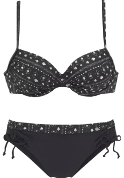 Sale LASCANA Bugel-Bikini Schwarz-Creme