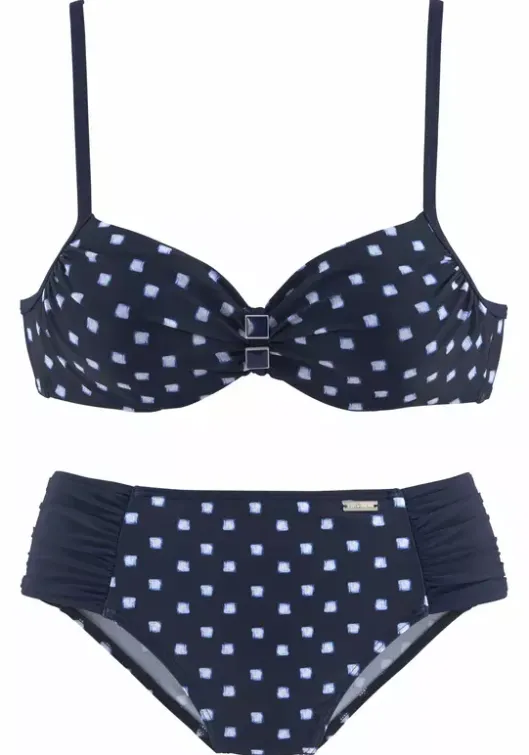 Sale LASCANA Bugel-Bikini Marine-Weis