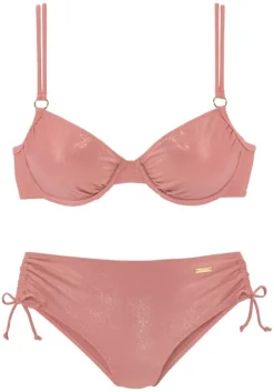 Clearance LASCANA Bugel-Bikini"Gloss" Altrosa