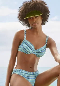 Outlet LASCANA Bugel-Bikini"Mila" Turkis-Gestreift
