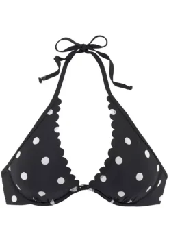 Best LASCANA Bugel-Bikini-Top"Jada" Schwarz-Weis