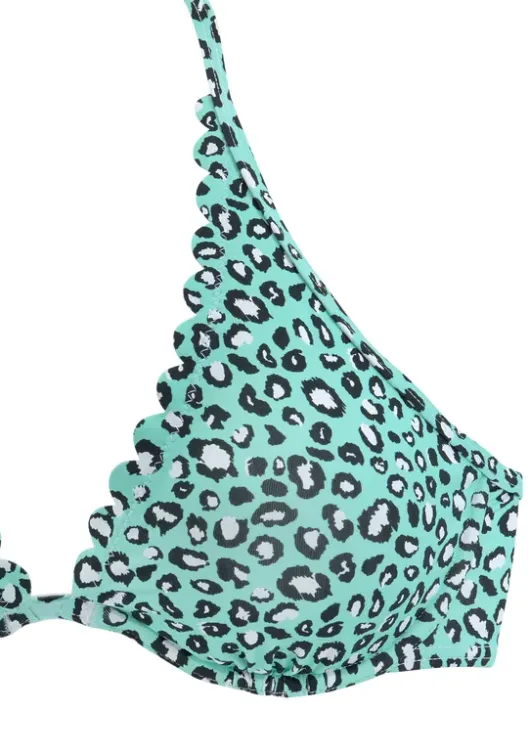 Sale LASCANA Bugel-Bikini-Top"Mae" Mint-Bedruckt