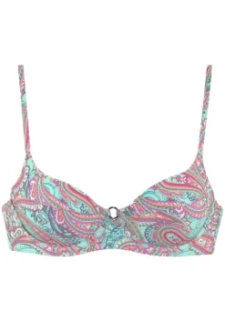 Sale Venice Beach Bugel-Bikini-Top"Paislee" Mint-Bedruckt