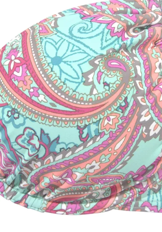 Online Venice Beach Bugel-Bikini-Top"Paislee" Mint-Bedruckt