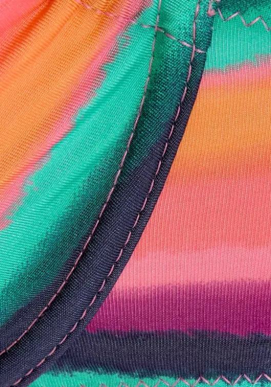 Clearance LASCANA Bugel-Bikini-Top"Rainbow" Bunt-Gestreift