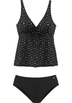 Best LASCANA Bugel-Tankini Schwarz-Creme