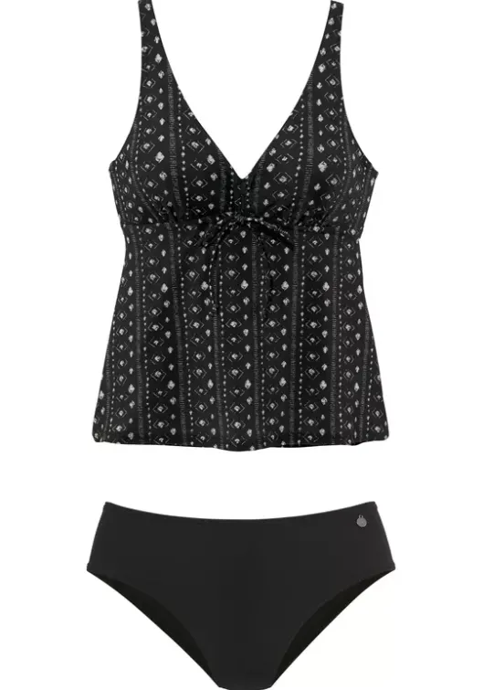 Best LASCANA Bugel-Tankini Schwarz-Creme