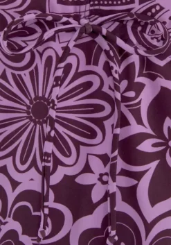 H.I.S Bugel-Tankini Lila-Bedruckt