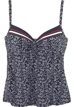 Best LASCANA Bugel-Tankini-Top"Minimal" Marine-Bedruckt