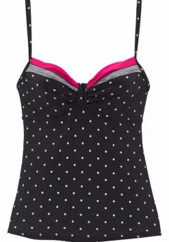 Online LASCANA Bugel-Tankini-Top"Monroe" Schwarz-Rot